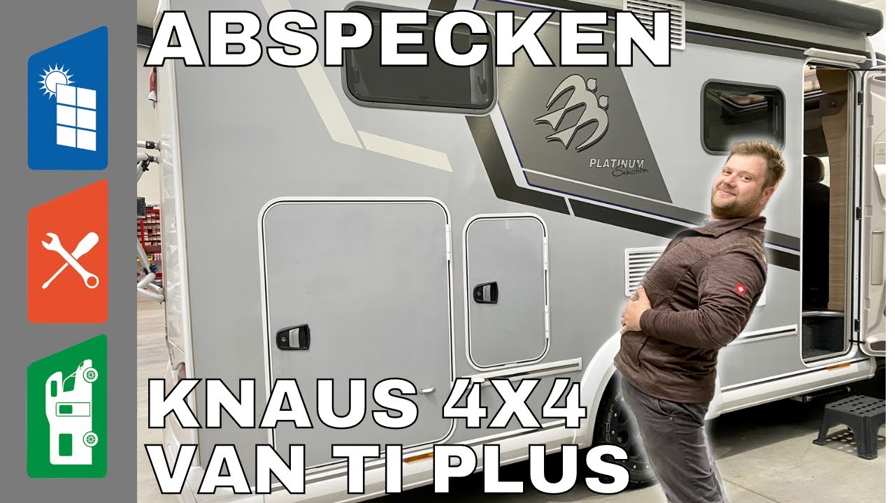 Jetzt wird abgespeckt - Hinterachse komplett überladen - Knaus Van Ti Plus MAN TGE 4x4