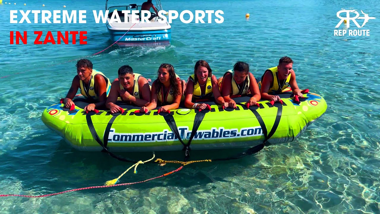 Quads Day Out in Zante #2 | WATER SPORTS AT ST. NICHOLAS BEACH!