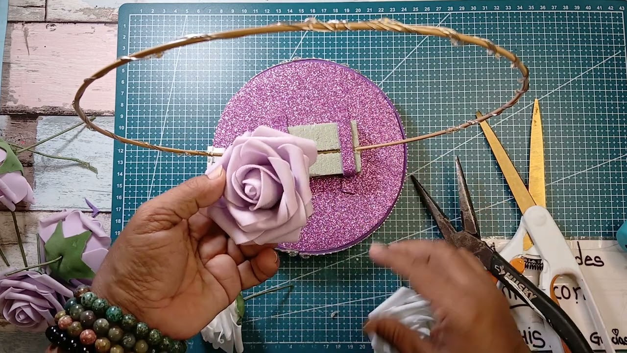 CENTRO DE MESA PARA 15 AÑOS FACIL,RAPIDO Y ECONÓMICO,además ELEGANTE