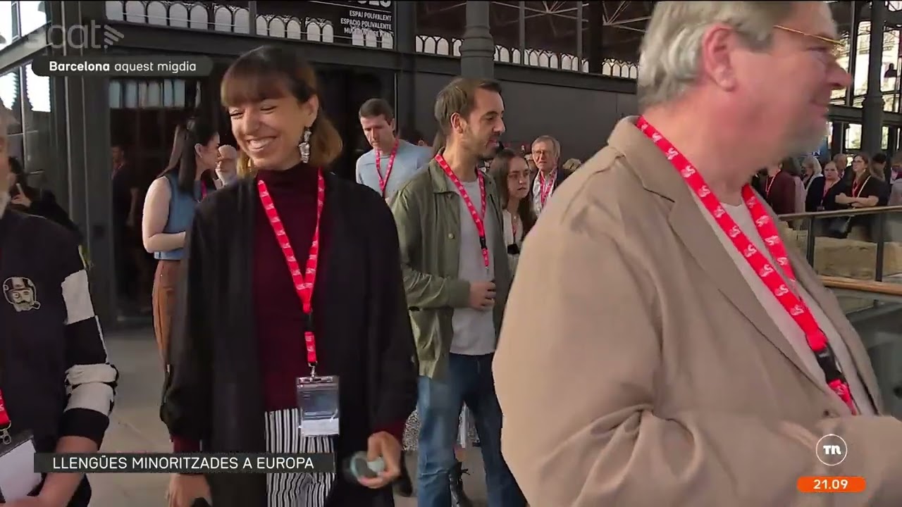 Una vuitantena d'activistes lingüístics es reuneixen a Barcelona (TN vespre 15/11/25)