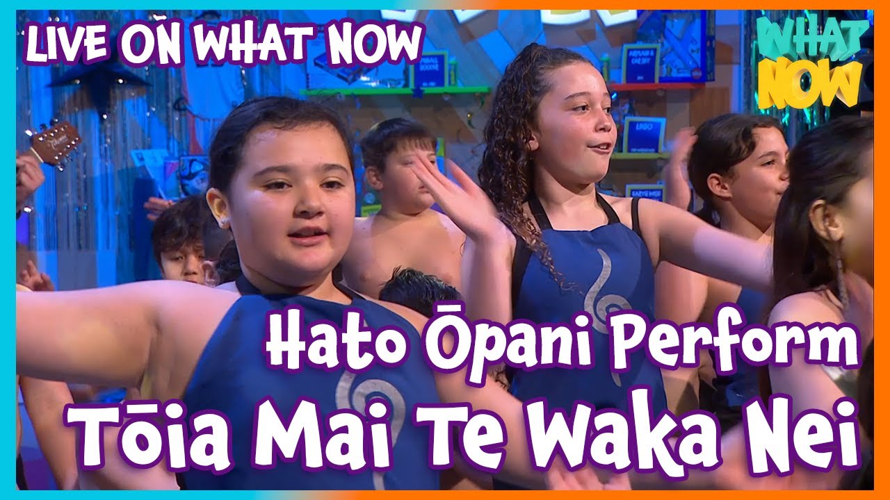 Hato Ōpani from St Albans School Perform Tōia Mai Te Waka Nei | Live on What Now