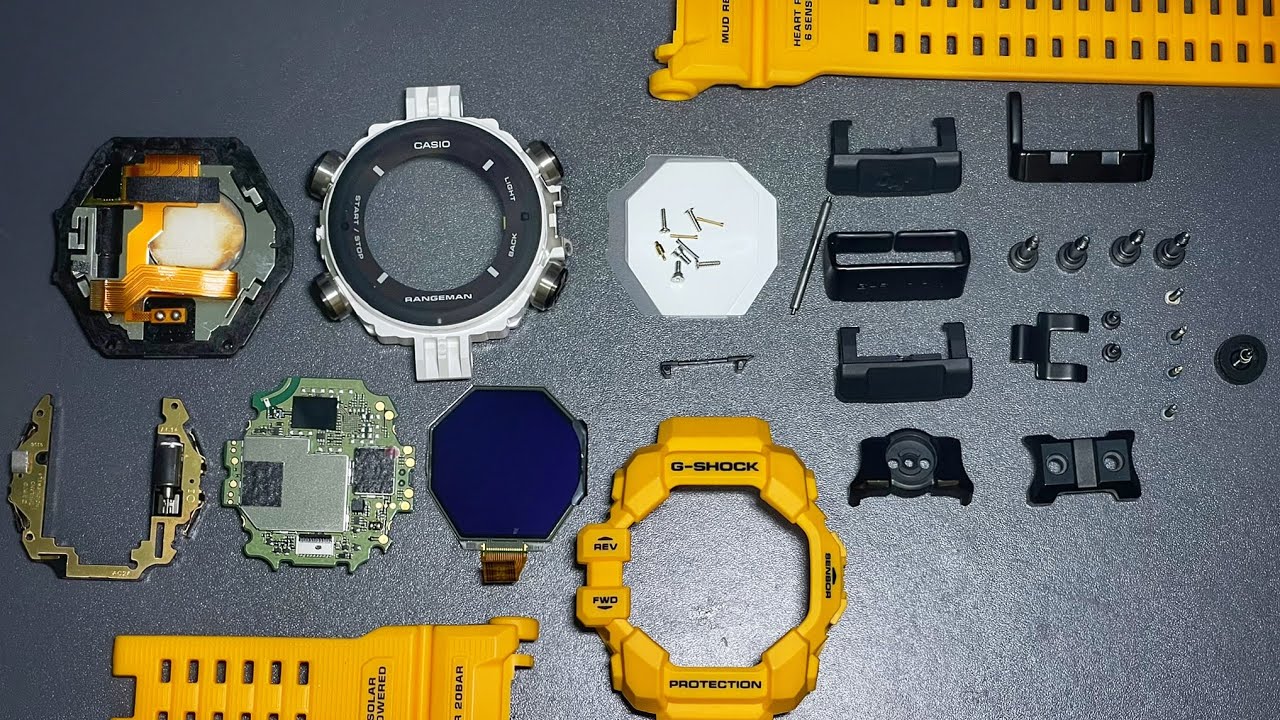Разборка GPR-H1000 Rangeman G-Shock | Нудное дело