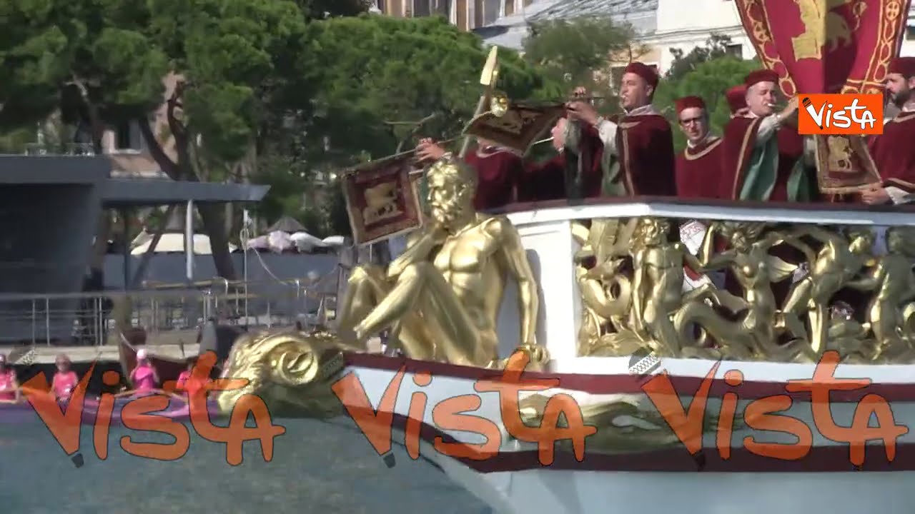 La Regata Storica 2020 nel Canal Grande di Venezia