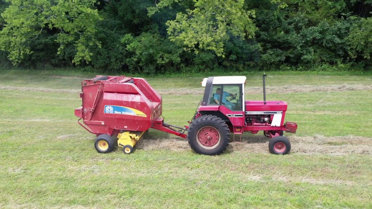 Red Power Hay Baling 2019