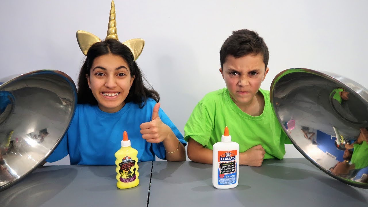 Don't Choose the Wrong Glue Slime Challenge