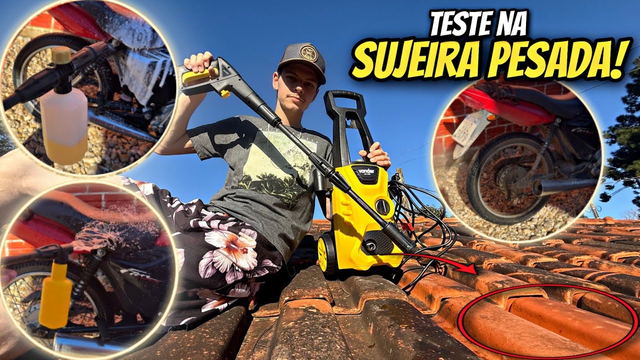 TESTE AO EXTREMO DA LAV 1600 DA VONDER *muita pressão*