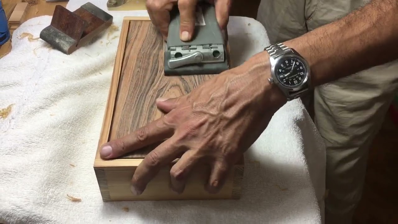 Small keepsake box making. Episode 3 - Trimming the edges