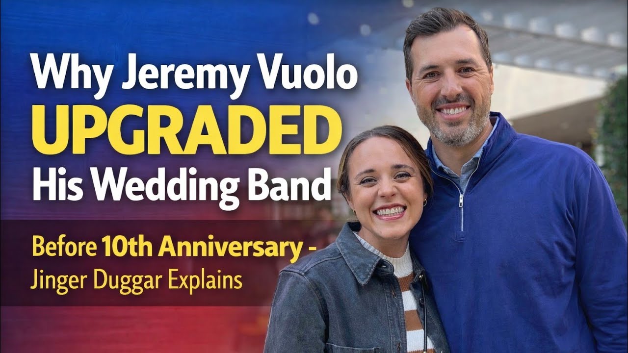 Why Jeremy Vuolo Upgraded His Wedding Band Before 10th Anniversary – Jinger Duggar Explains,,