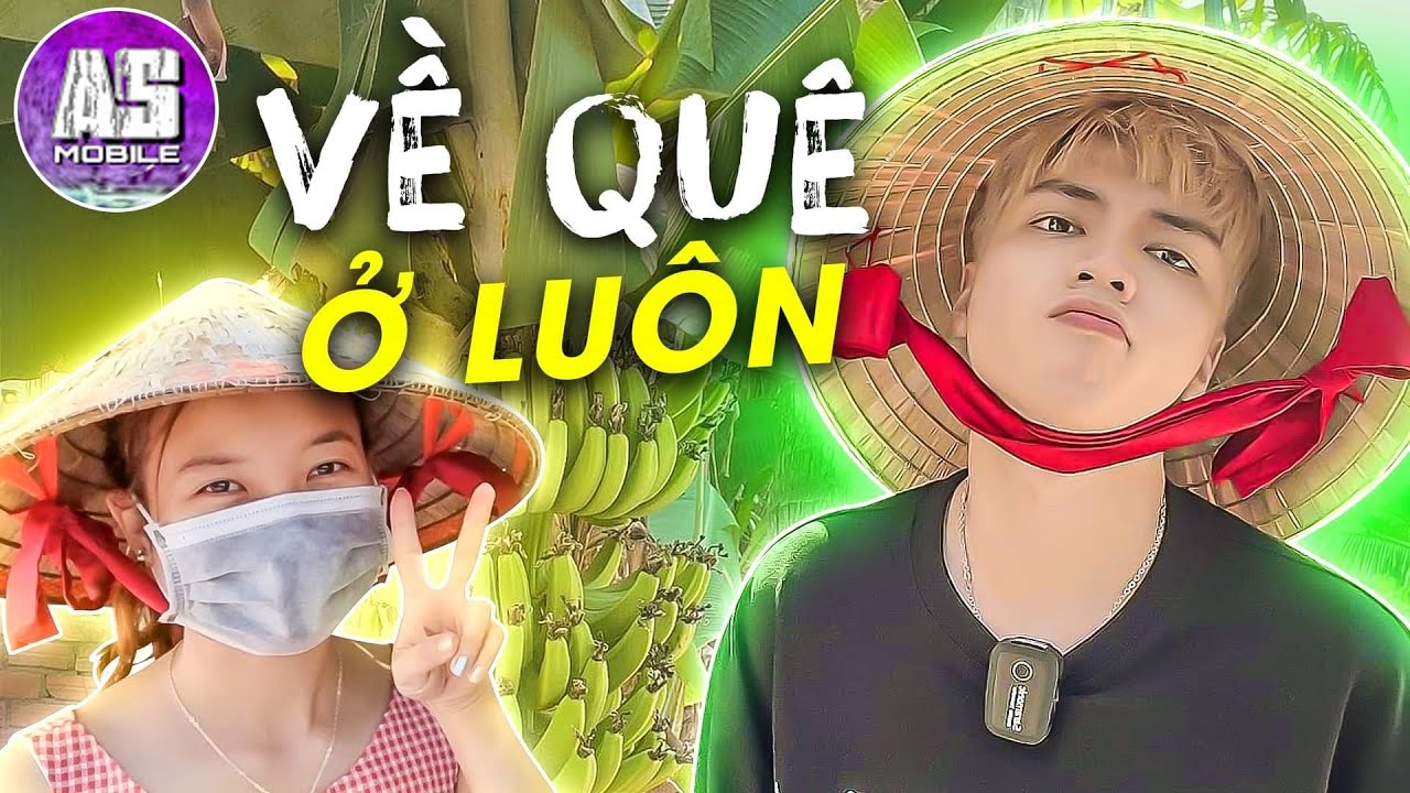Thử Thách 24h Về Quê Ăn Tết Không Muốn Lên Sài Gòn !!! | AS Mobile Vlog