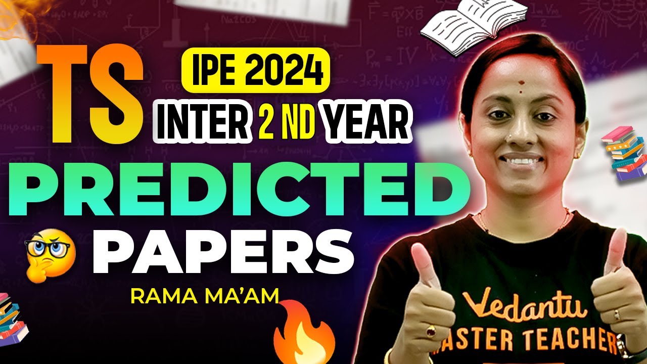 IMPORTANT Session | AP & TS | Intermediate 2nd Year Predicted Papers || IPE 2024
