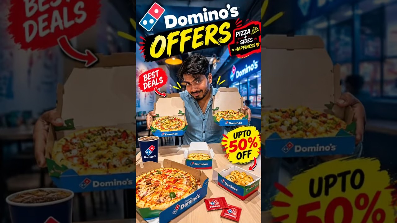 Gandhi Jayanti offer dominos | dominos coupon code today | Get ₹200 off Dominos dominos Pizza
