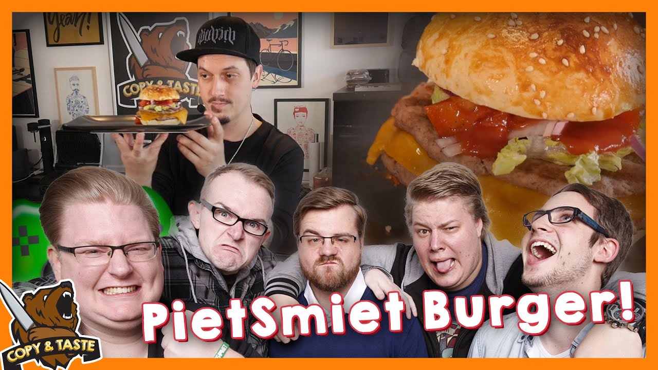 Der PIETSMIET-BURGER... Lust & Frust in der Küche! 🍔 Copy & Taste