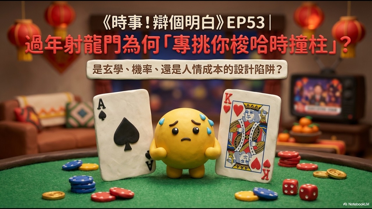 EP84｜「過年不要玩射龍門」是真的邪？還是你被“最佳時機錯覺”設計了？