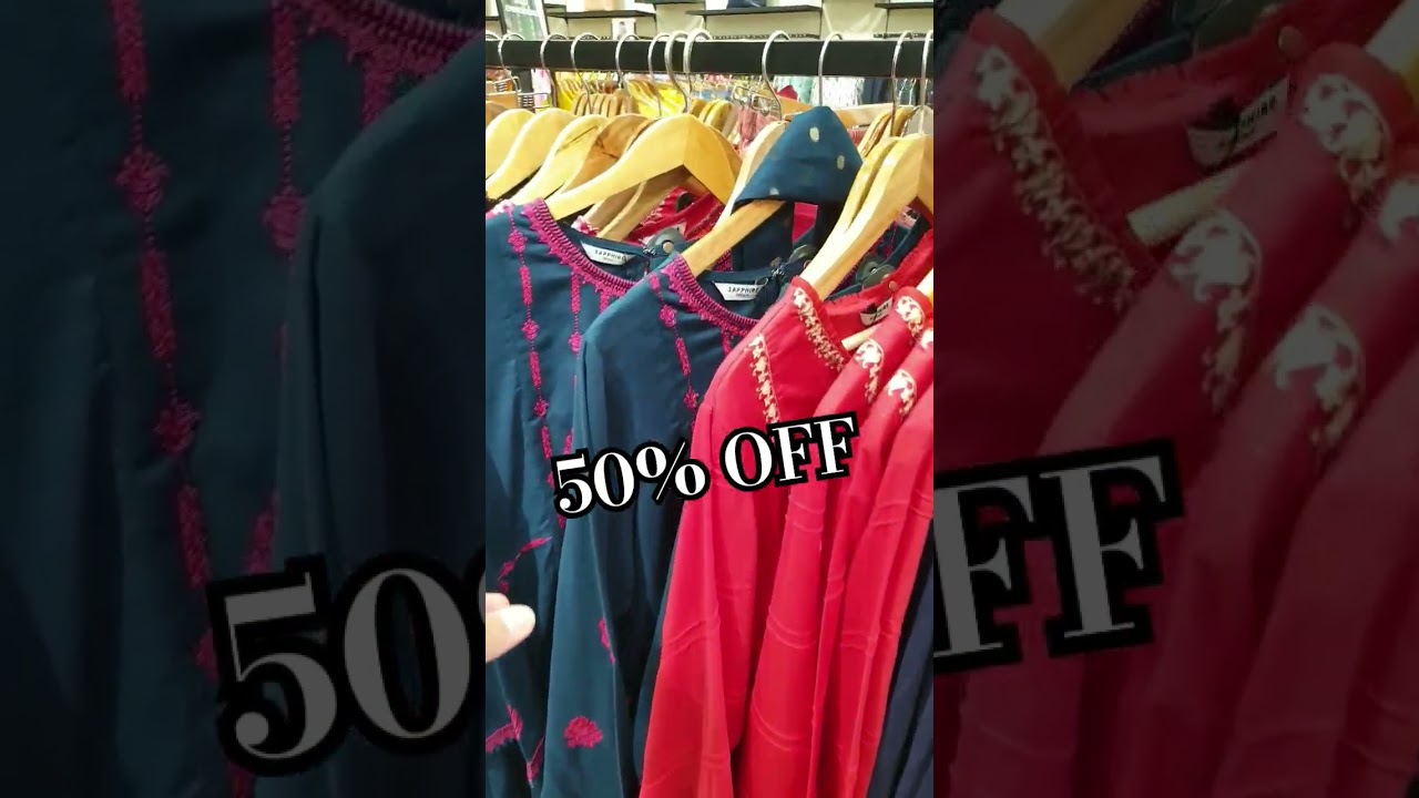 Sapphire 50% OFF Summer Sale 2024 #sapphire #sale #shorts #shopping #youtube #2024 #lifewitharhama