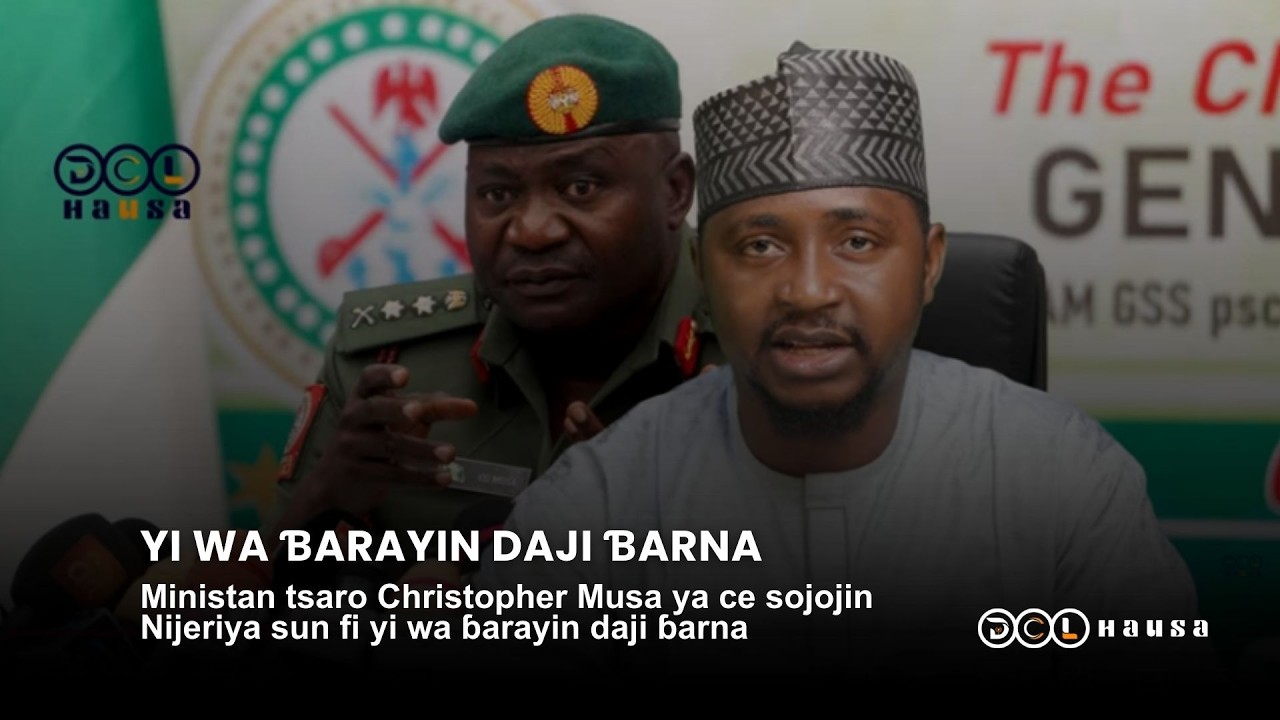 Ministan tsaro Christopher Musa ya ce sojojin Nijeriya sun fi yi wa ɓarayin daji ɓarna