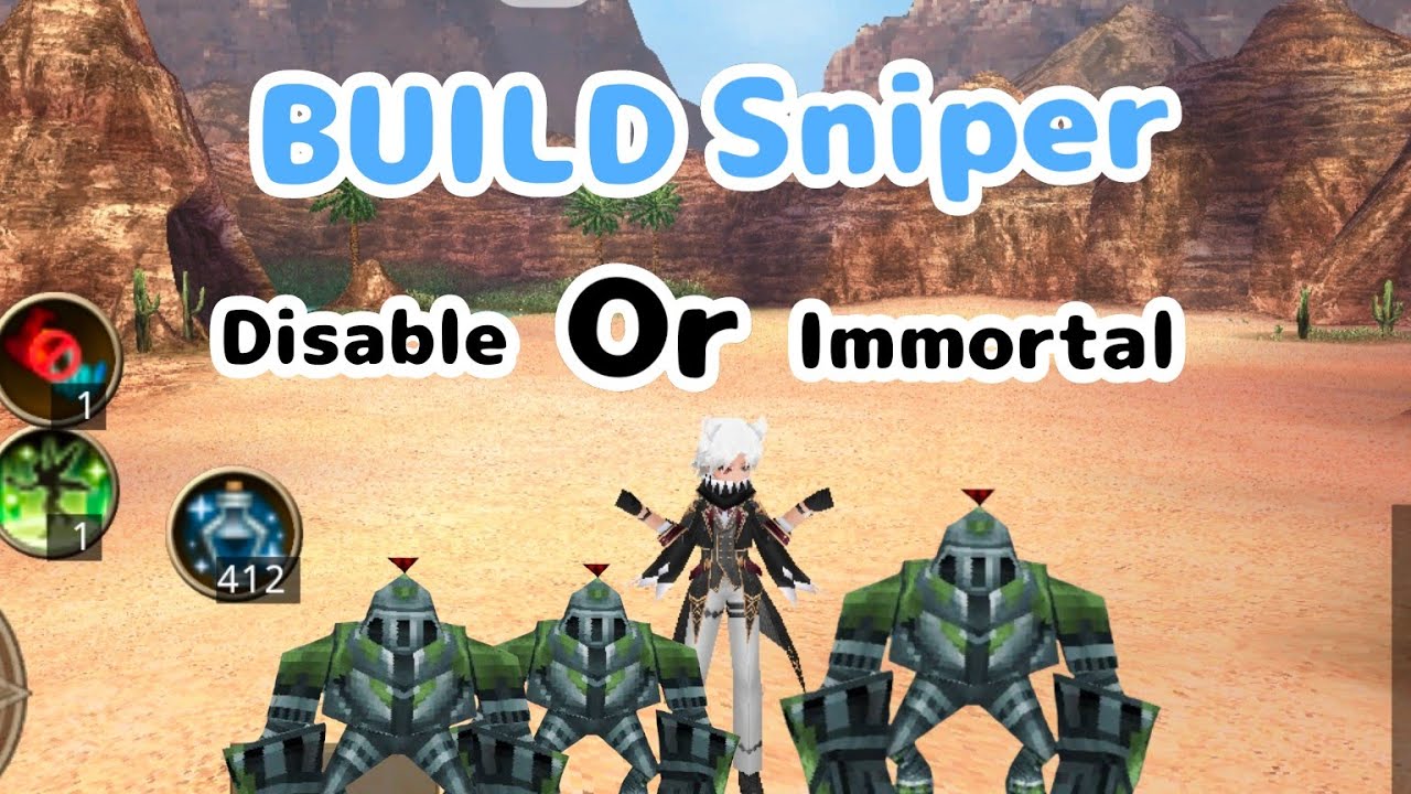 IRUNA ONLINE [EN] Sniper Build! Disable and Immortal sets.[ PTA MG ] 2021.