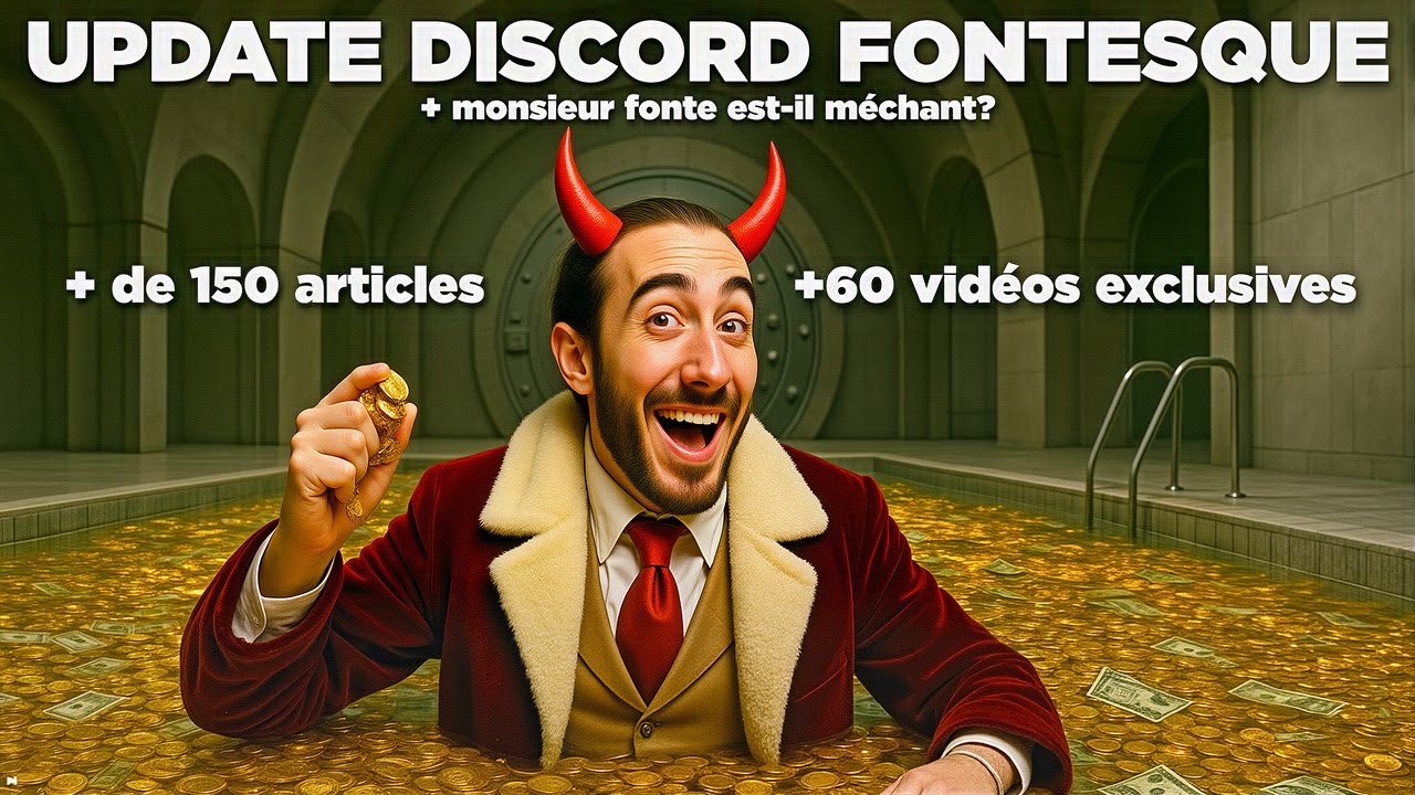 Le DISCORD FONTESQUE 1 an apr&egrave;s: Update et nouveaut&eacute;s. (+ 150 articles, + 60 vid&eacute;os exclusives)
