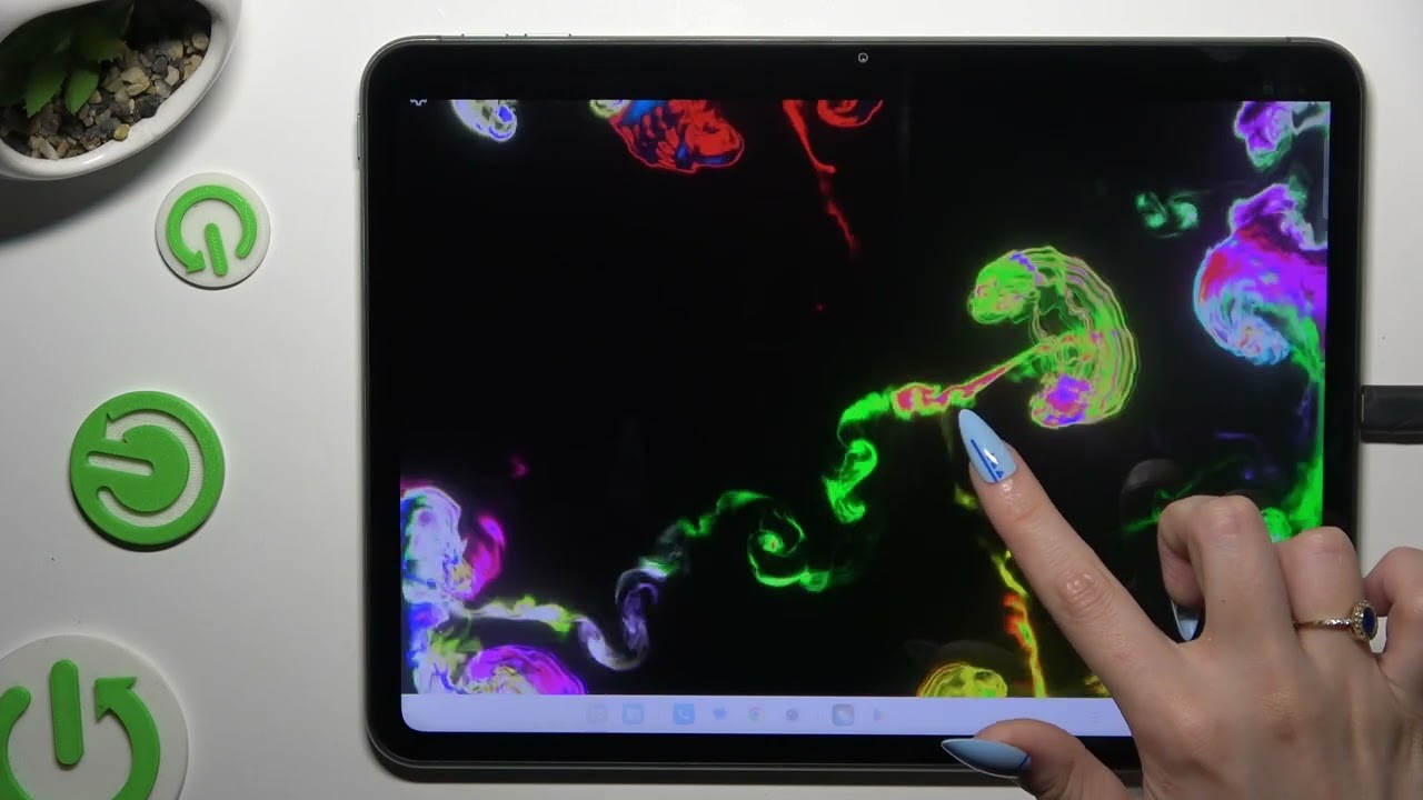 How to Download and Apply Live Wallpaper Magic Fluids Free on OnePlus Pad Go &ndash; Make Home Screen Pop