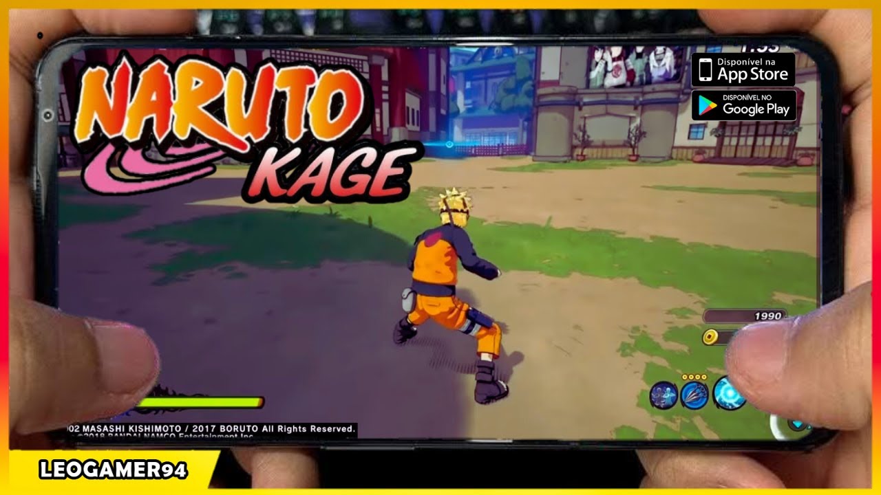 SAIU NARUTO KAGE Vers&atilde;o Global Jogo Leve Com Modo Hist&oacute;ria