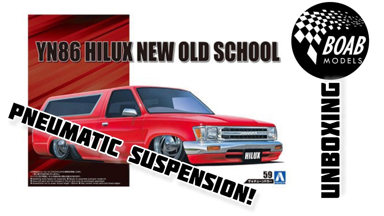 Распаковка Toyota YN86 Hilux — нового пикапа старой школы