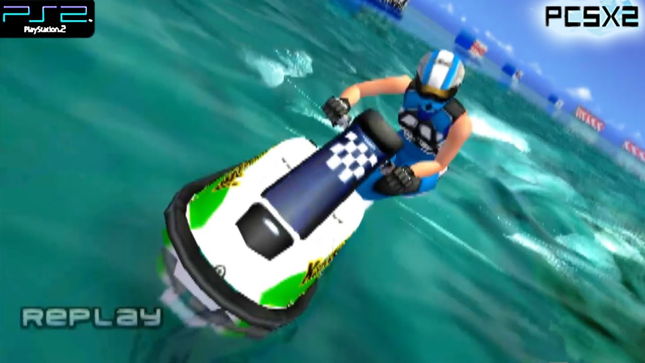Wave Rally -  PS2 Gameplay SD + FXAA (PCSX2)