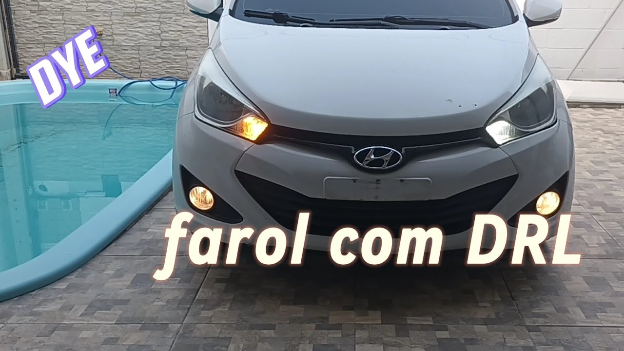 como instalar lâmpada drl #dica