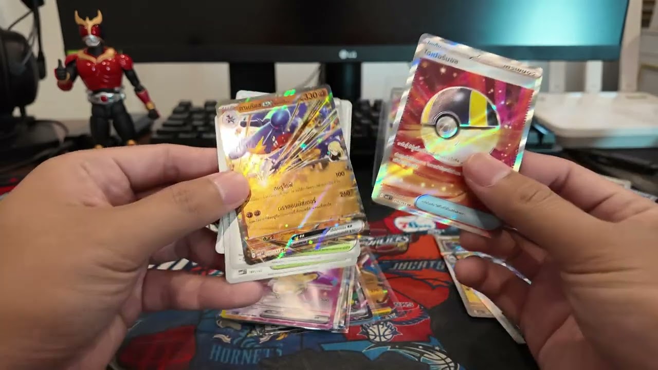 เปิด box Pokemon วิวัฒนาการเมก้าดรีม ex Pikachu sar มา!!! by duffy