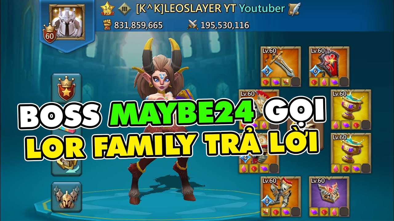 [LIVE STREAMING] KẾ HOẠCH ĐẠI ĐẾ - LOR FAMILY TÁI XUẤT | LORDS MOBILE