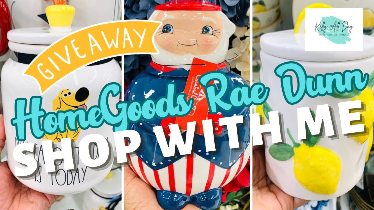 HOMEGOODS SHOP WITH ME RAE DUNN GIVEAWAY
