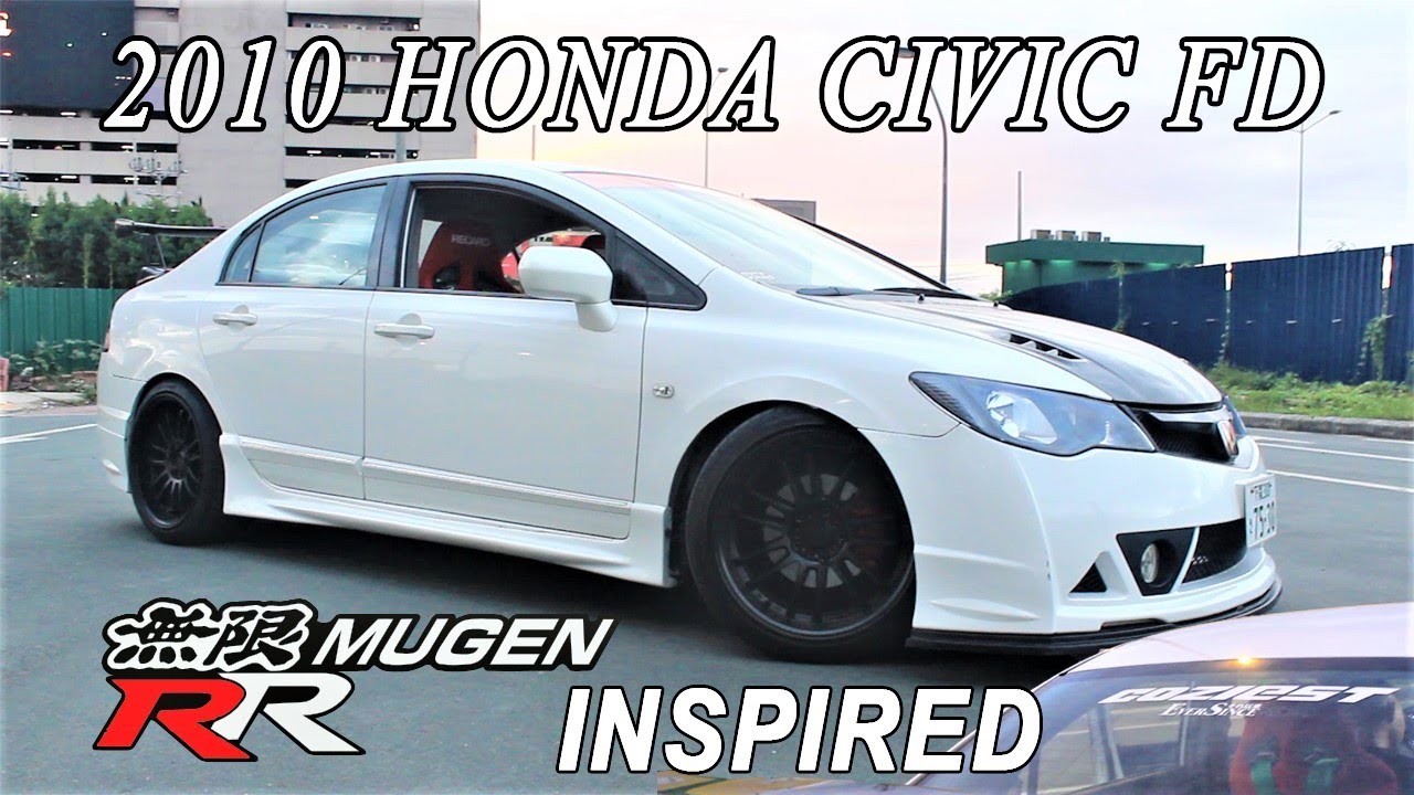 2010 HONDA CIVIC FD MUGEN RR INSPIRED REVIEW