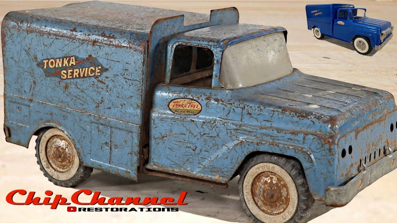 1959 Tonka Service Box Truck Restoration
