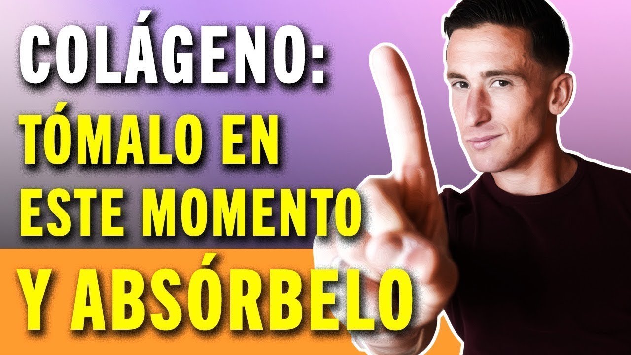ESTE es el mejor momento para tomar COLÁGENO [PIEL JÓVEN]