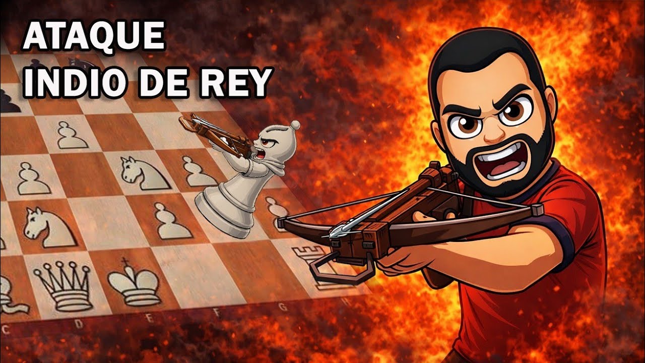 El Ataque Indio de Rey explicado fácil 🔥 ¡Y por qué es tan peligroso!