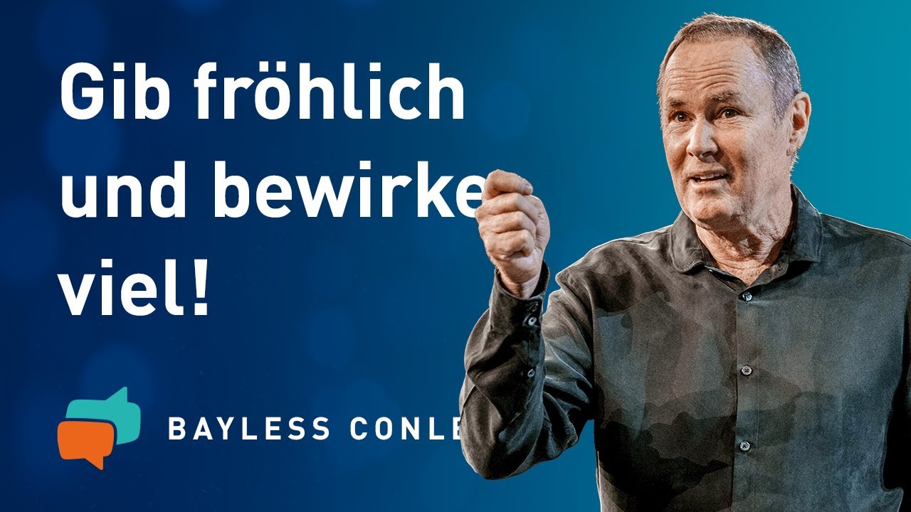 Gro&szlig;z&uuml;gigkeit hinterl&auml;sst SPUREN 👣 ✨ &ndash; Bayless Conley