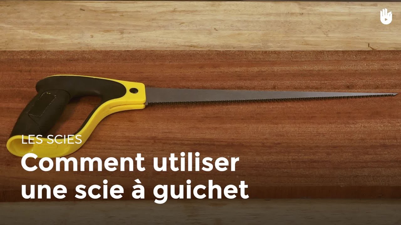 Comment utiliser une scie à guichet | Menuiserie