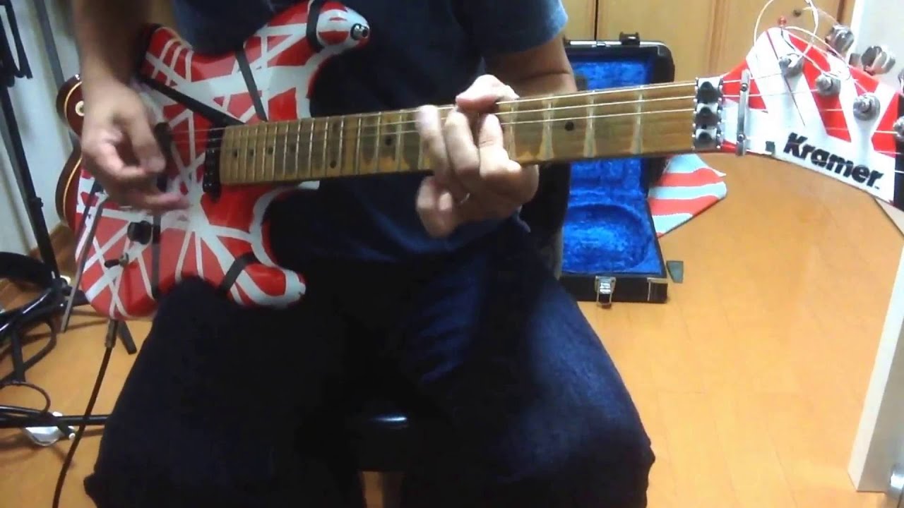 Van Halen - Hot For Teacher (guitar cover)