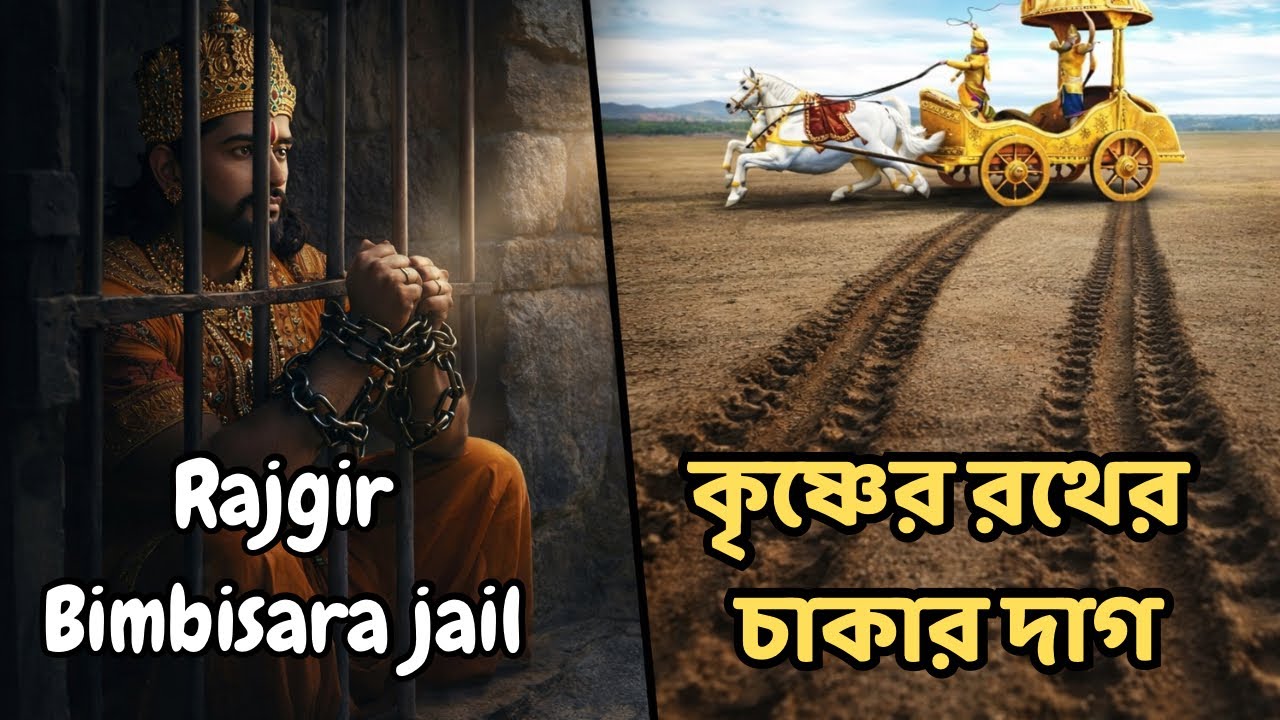 Rajgir Bimbisara Jail | Chariot Wheel Mark Rajgir 