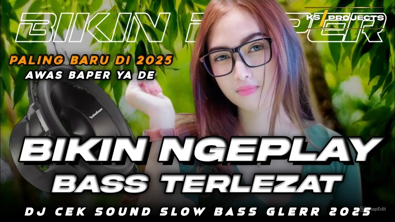 BIKIN NGEPLAY BASS TERLEZAT | DJ CEK SOUND SLOW BASS GLERR VIRAL