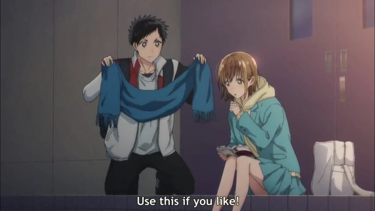 Taiki Taking Care of Chinatsu | Blue Box Episode 1