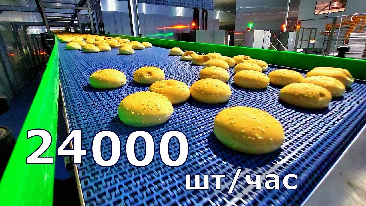 Китайский автоматический хлебозавод завод 24000 AOCNO 🇨🇳