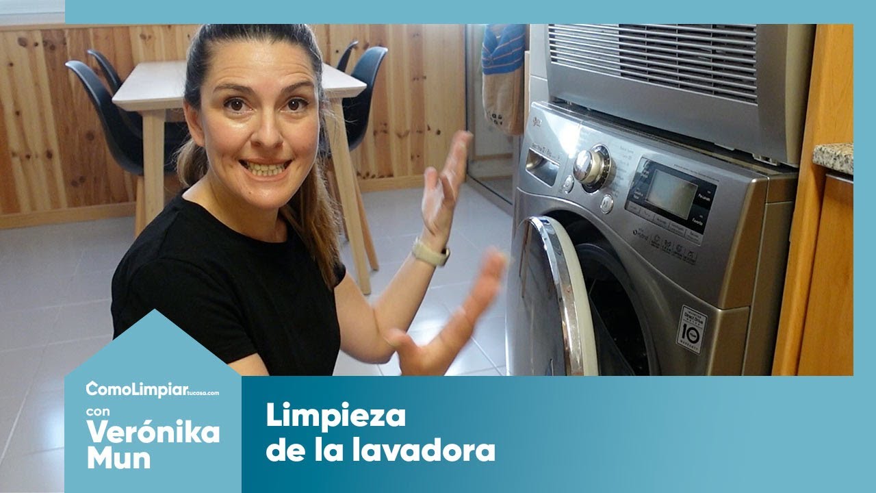 Cómo limpiar la lavadora con Verónika Mun