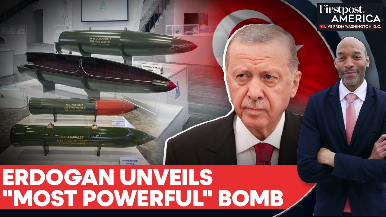 Turkey Unveils Two New Massive Bombs as Erdogan Ramps Up Defence | Firstpost America | N18G