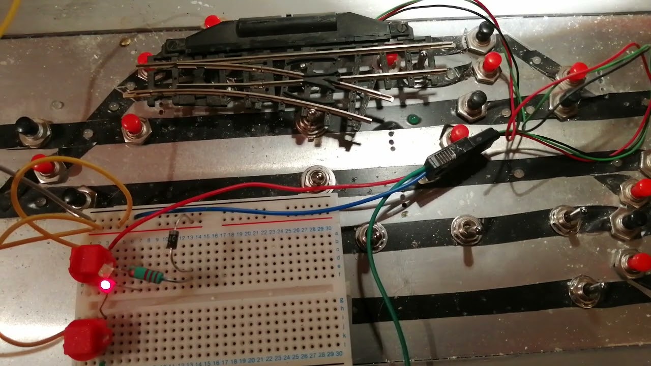 Circuit pour affichage position au TCO