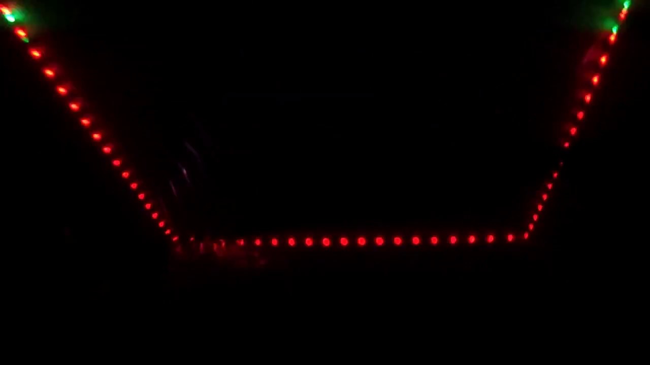 Taśma led ws2811 w rytm muzyki