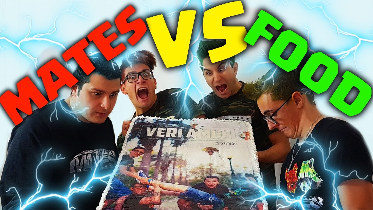 MATES VS FOOD CON I CAPELLI COLORATI - 15KG DI TORTA!!