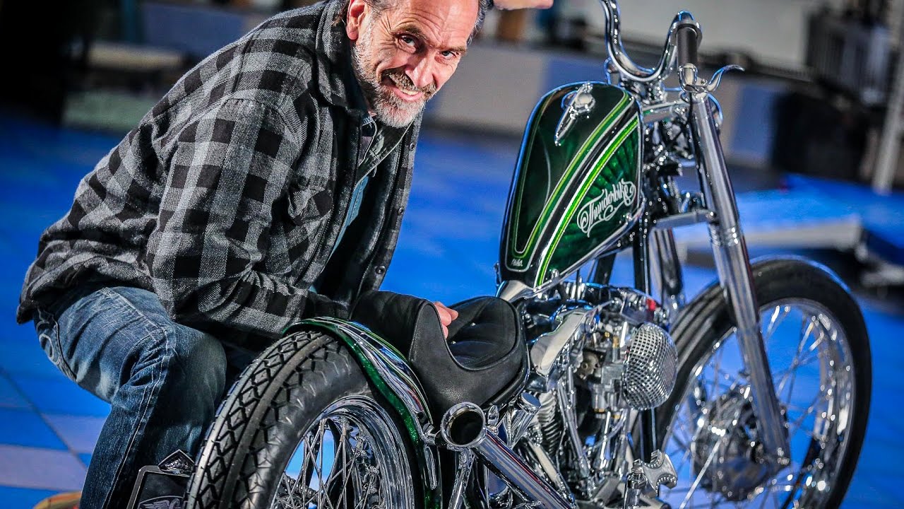 Thunderbike GLAMOR Making-Of Final Step Harley-Davidson Shovelhead