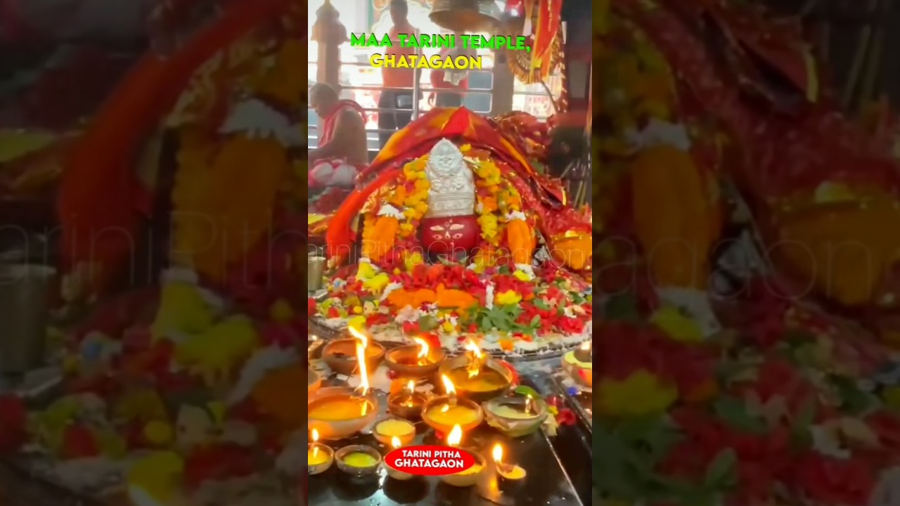 Maa Tarini Temple of Ghatagaon, The Famous Goddess of Odisha, The best place of Keonjhar, Odisha.