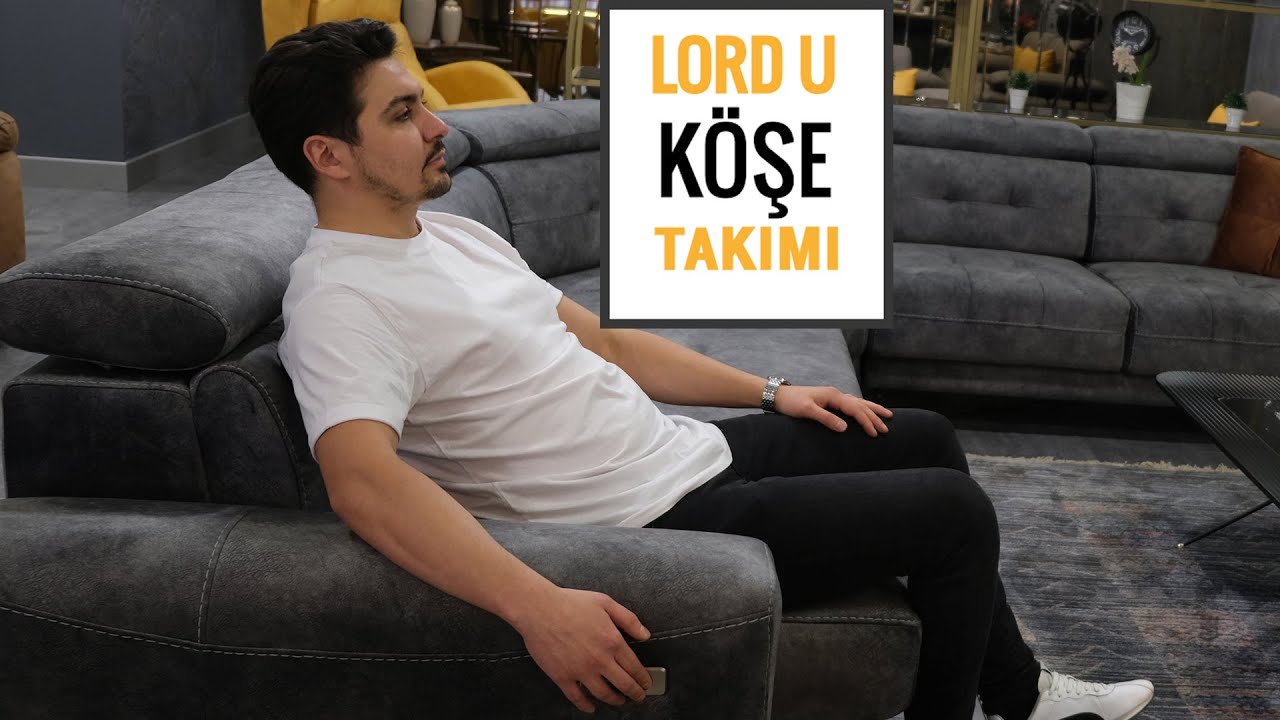 İnegöl Mobilyası - Harika Bir Köşe Koltuk Takımı (LORD U)