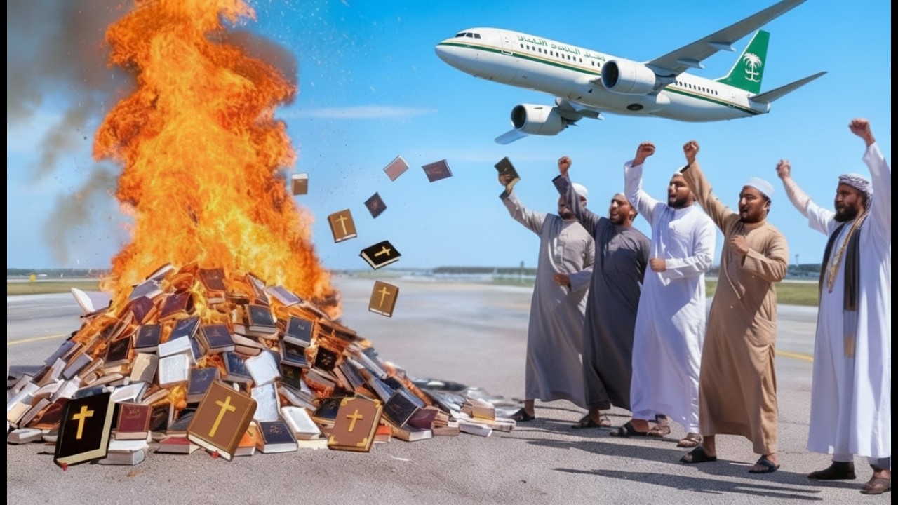 Muslim Pilots burn BIBLES at Atlanta Airport... but then JESUS CHANGED EVERYTHING | Christian Testim