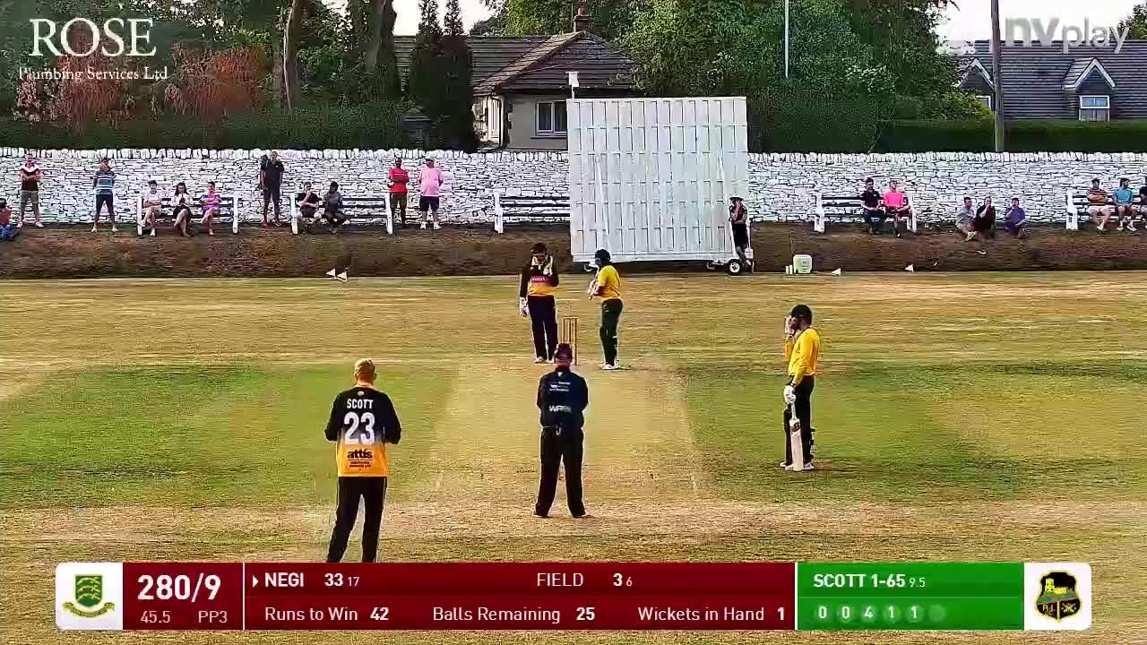 Pudsey St Lawrence Cricket Club 1st XI vs New Farnley 1st XI - Priestley Cup -Semi Final 13/7/25